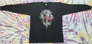 Vintage Guns n Roses Long Sleeve XL T Shirt 90 ' s Axl Slash Duff 2