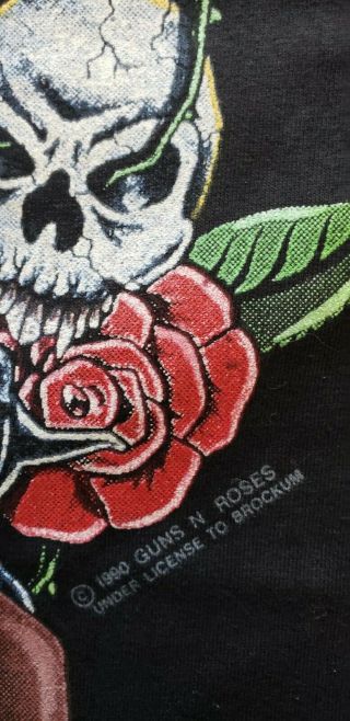 Vintage Guns n Roses Long Sleeve XL T Shirt 90 ' s Axl Slash Duff 4