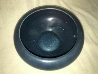 1920 ' s Art Deco Era Rookwood Blue Matte Glazed Pottery Candy Dish / Bowl XX 957D 4
