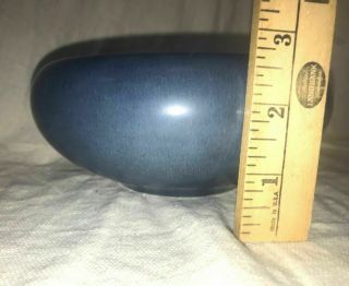 1920 ' s Art Deco Era Rookwood Blue Matte Glazed Pottery Candy Dish / Bowl XX 957D 6