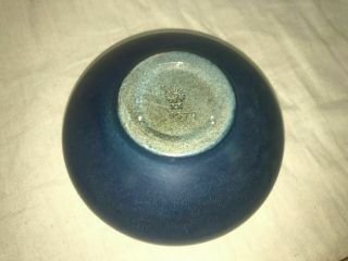 1920 ' s Art Deco Era Rookwood Blue Matte Glazed Pottery Candy Dish / Bowl XX 957D 8