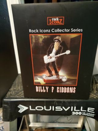 Billy F Gibbons Rock Iconz™ Statue Direct From Knucklebonz