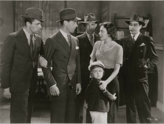 Ann Dvorak,  Humphrey Bogart 1932 Scene Still.  Three On A Match