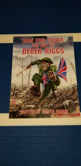 Run For Cover The Art Of Derek Riggs Iron Maiden (signed By Derek Riggs)