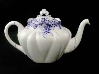 Shelley Dainty Blue Bone China Teapot England