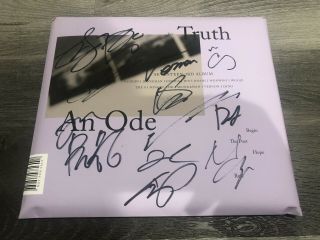 Seventeen An Ode Autograph All Member Signed Promo Album Kpop