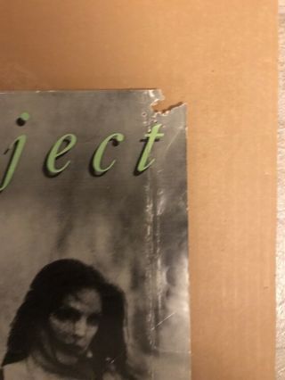 Shadow Project Poster Signed By Rozz Williams Vint 1992 Deathrock Punk Goth 3