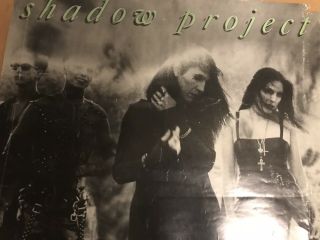 Shadow Project Poster Signed By Rozz Williams Vint 1992 Deathrock Punk Goth 5