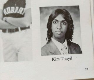 Kim Thayil Soundgarden Guitarist Rich East High School Senior Yearbook 1978