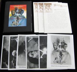 The Sword And The Sorcerer 1982 Press Kit Movie Promo Photos Pressbook
