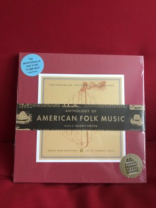 Anthology Of American Folk Music - 6 Cds.  Never Opened.  Harry Smith,  Ed.