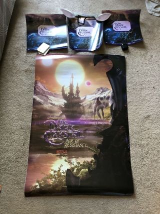 Sdcc 2019 Exclusive Netflix The Dark Crystal Age Of Resistance Poster X4 And Ear