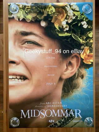 Midsommar Ds Theatrical Movie Poster 27x40