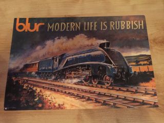 Blur - Modern Life Is Rubbish Rare Promo Print