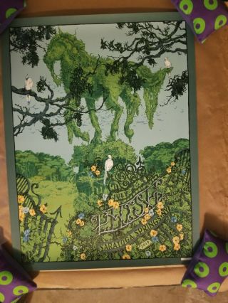 Phish Poster Spac Jul 2 - 3 2019 Landland Ae.  Signed And Numbered.