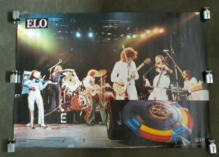 Electric Light Orchestra Rare 1977 Japan Promo Poster Elo 73cm X 52cm