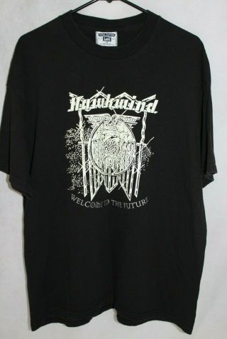 Vintage Rare Hawkwind 1997 Concert Tshirt Size Xl