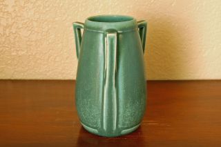 Vintage Rookwood Pottery Art Deco Cabinet Vase " Xxix " 1929 2330 Deep Blue - Green