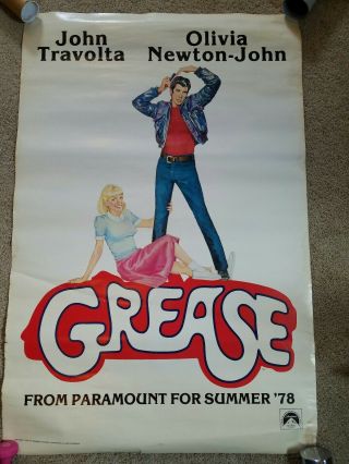 Grease Advanced Movie Poster,  One Sheet 27x41 Rare