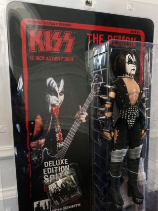 Spits Blood Variant Kiss 12 Inch Action Figure Gene Simmons Demon
