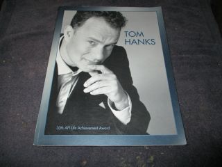 Tom Hanks: 30th Afi Lifetime Achievement Award Softcover Book