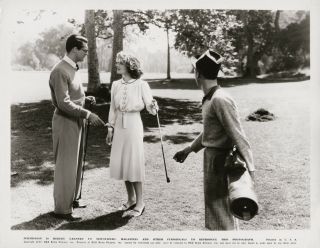 Katharine Hepburn,  Cary Grant 1938 Scene Still.  Bringing Up Baby
