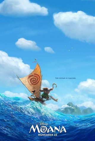 Moana (2016) | Teaser | Movie Poster | 27x40 Double Sided
