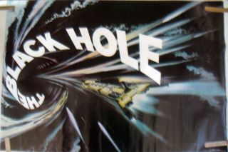 Rare The Black Hole 1979 Vintage Movie Pin Up Poster