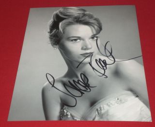Jane Fonda Signed Classic Young Beauty 8x10 Photo Autograph Barbarella