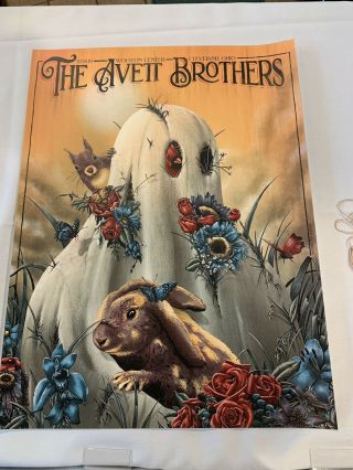 Avett Brothers Poster Cleveland Concert Poster 9/8/19 Neal Williams 164/200