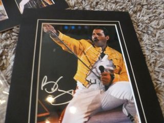 Queen,  Freddie Mercury,  Roger Taylor,  Brian May Signed Photo Of Freddie,  Mpt