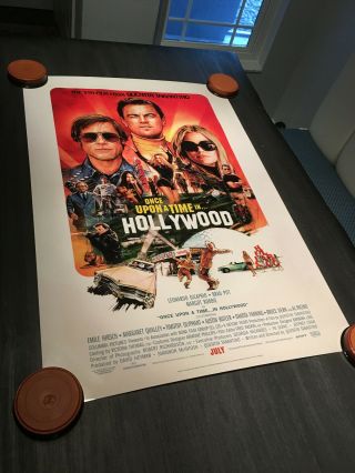 Once Upon A Time In Hollywood Movie Poster 27x40 Tarantino