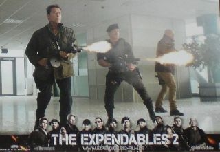 The Expendables 2 - Lobby Cards Set - Sylvester Stallone,  Arnold Schwarzenegger