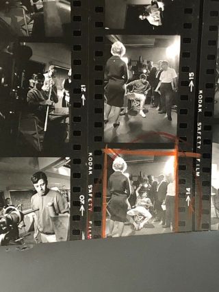 4 1950s Photo Contact Sheets JERRY LEWIS By William Read Woodfield Globe Photos 3