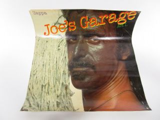 Vintage Rare Frank Zappa Joes Garage Act 1 Poster 24 " X 24 "