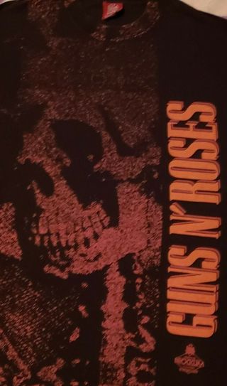 Vintage Guns N Roses Xl Skull Logo T Shirt