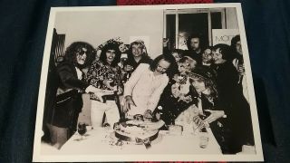 Queen Freddie Mott The Hoople 1974 Party Photo Nmnt Rare Copyright Vtg Htf