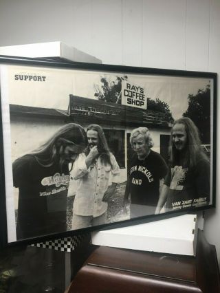 Lynyrd Skynyrd Van Zant Family Rare Poster 4