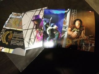 Slash Signed Living the Dream Vinyl LP Myles Kennedy Concert Guns N Roses GNR 5