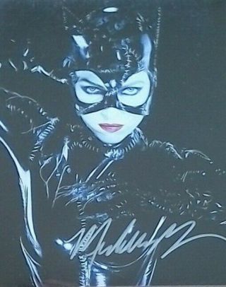 Michelle Pfeiffer - Signed Autographed 8x10 Photo - Catwoman - W/coa