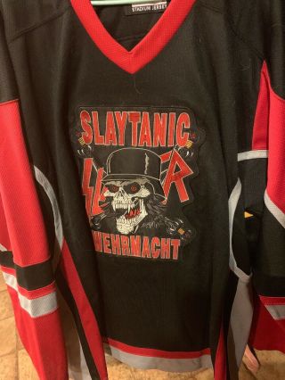 Slayer Slaytanic Heavy Metal Hockey Jersey