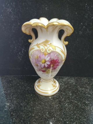 KPM Berlin Porcelain Floral Vase - Marks - 3