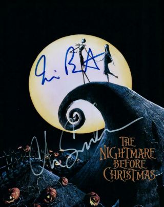 Chris Sarandon Tim Burton Autographed 8x10 Signed Picture,