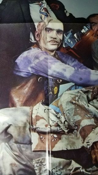 Texas Chainsaw Massacre 2 1986 One Sheet Movie Poster Family Portrait 2