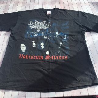 Dark Funeral Vintage 1998 Metal Band Tour T Shirt Size Xl Black