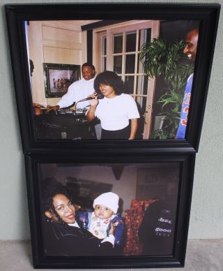 2 Dr.  Dre Michel’le Photographs Framed Photos Djing Ruthless Death Row