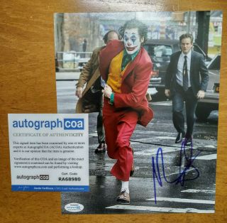 JOKER Shea Whigham Signed 8x10 Photo EXACT Proof Joaquin Phoenix A ACOA 2