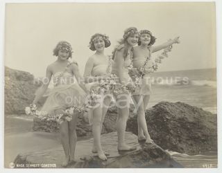 Orig.  Silent Movie Film Star Photograph Mack Sennett Comedies Bathing Beauties