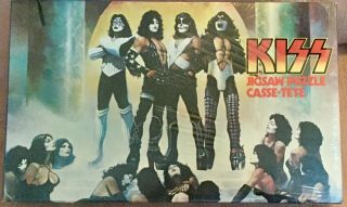 1977 Vintage Kiss Love Gun Puzzle - Never Opened