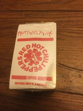 Red Hot Chilli Peppers Mothers Milk Promo Milk Carton Note Pad Rare